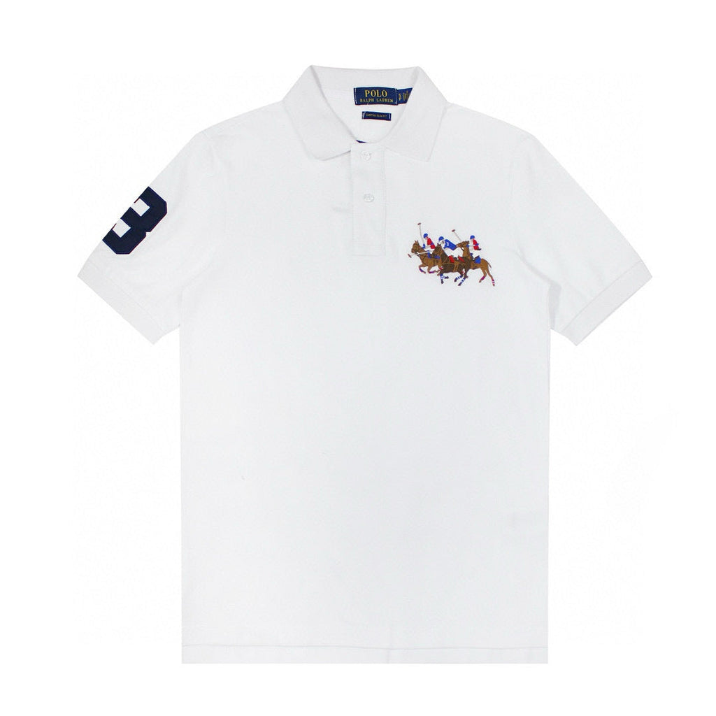 Polo Ralph Lauren – White Classic Fit (Triple Players)