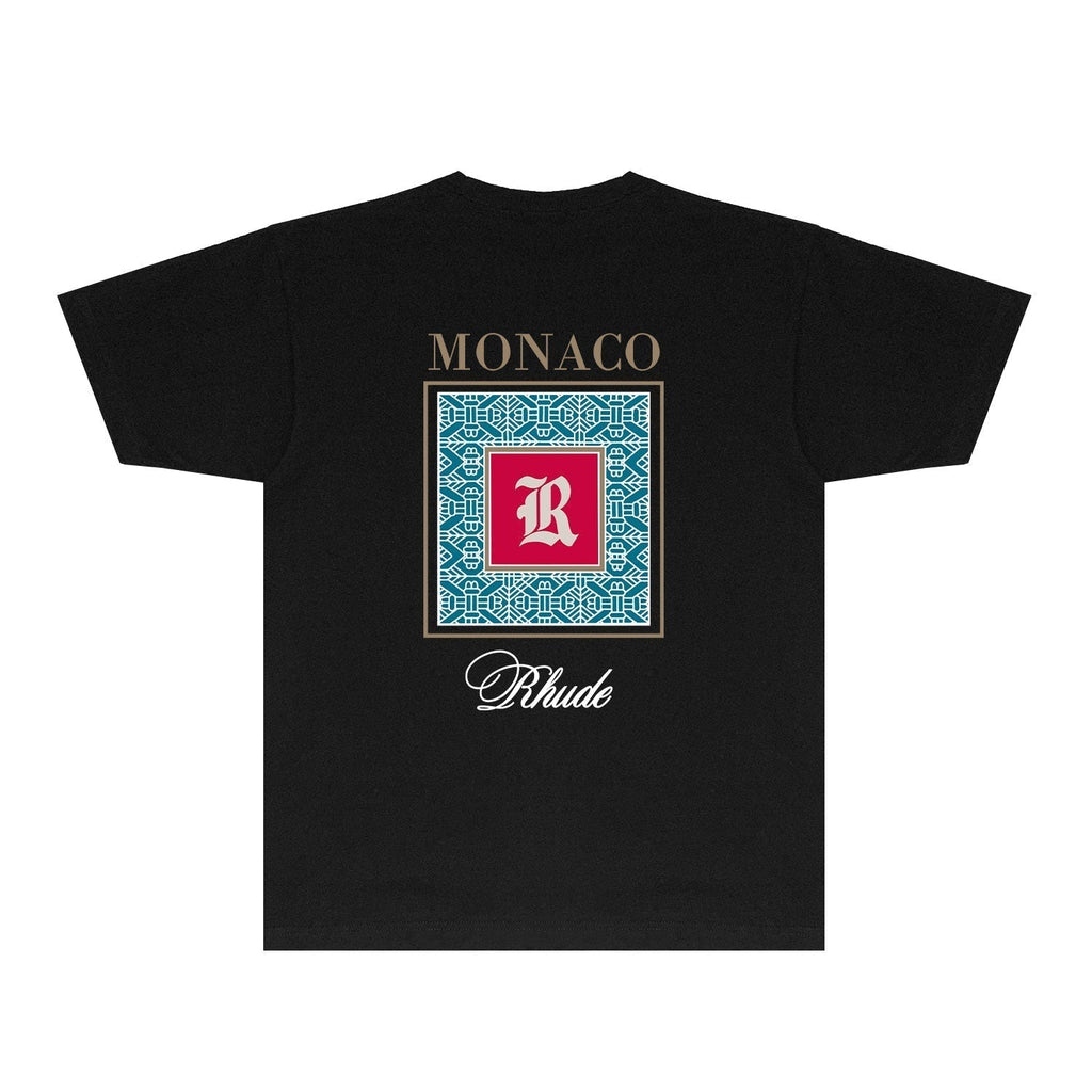 Rhude T-shirts Printed Trendy Pure Cotton
