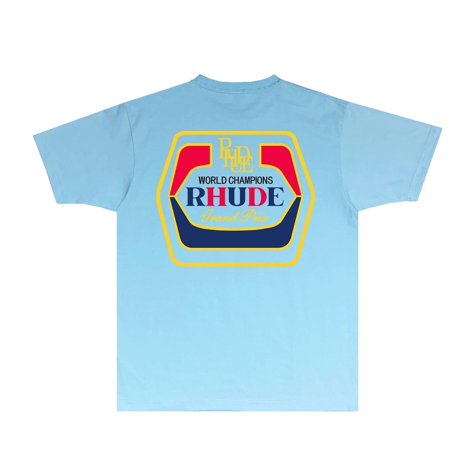Rhude T-shirts Printed Trendy Pure Cotton