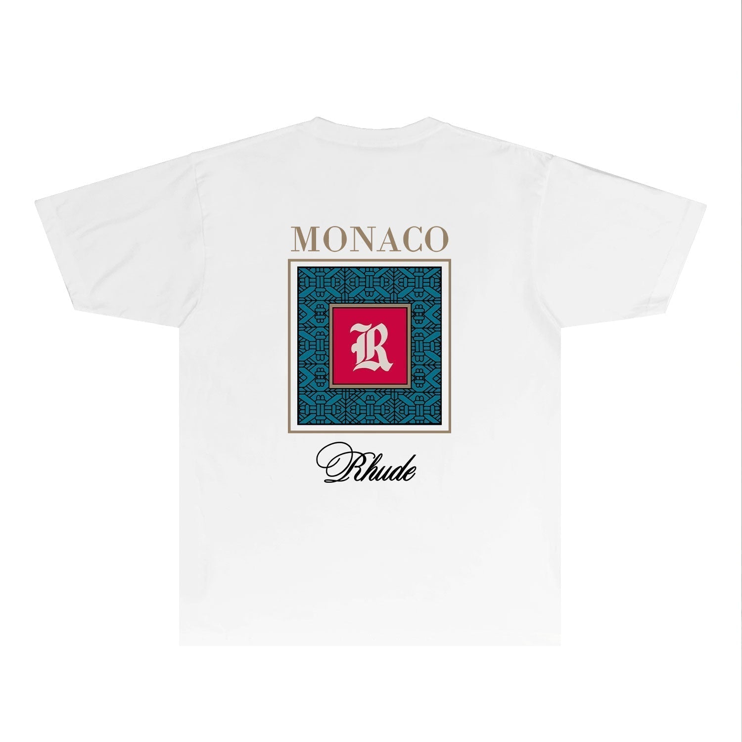 Rhude T-shirts Printed Trendy Pure Cotton