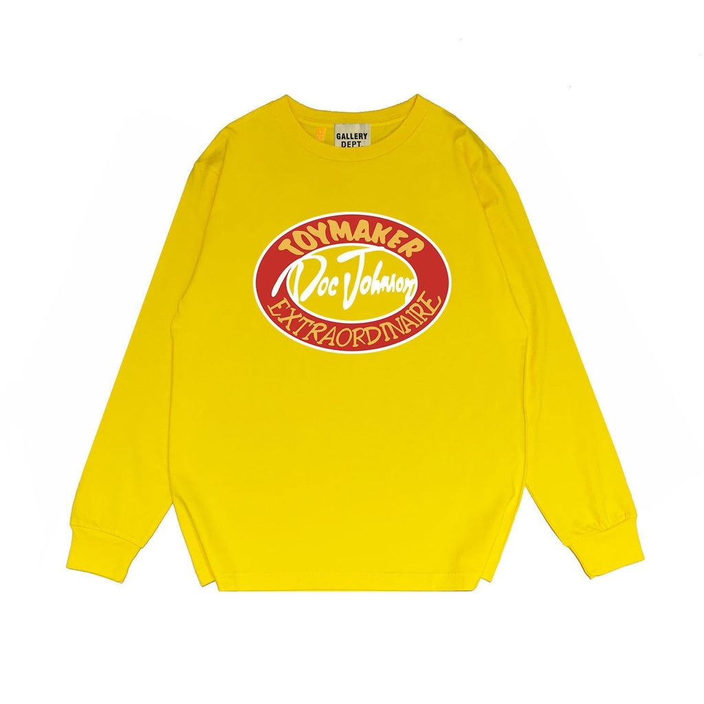 Gallery Dept Long Sleeved Shirt Fashion Brand Long Sleeve Long-Sleeved T-shirt Blouse
