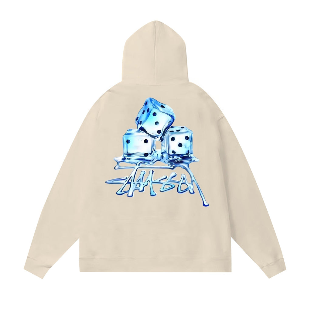 Stussy Hoodie Fall/Winter Fleece Hooded Sweater