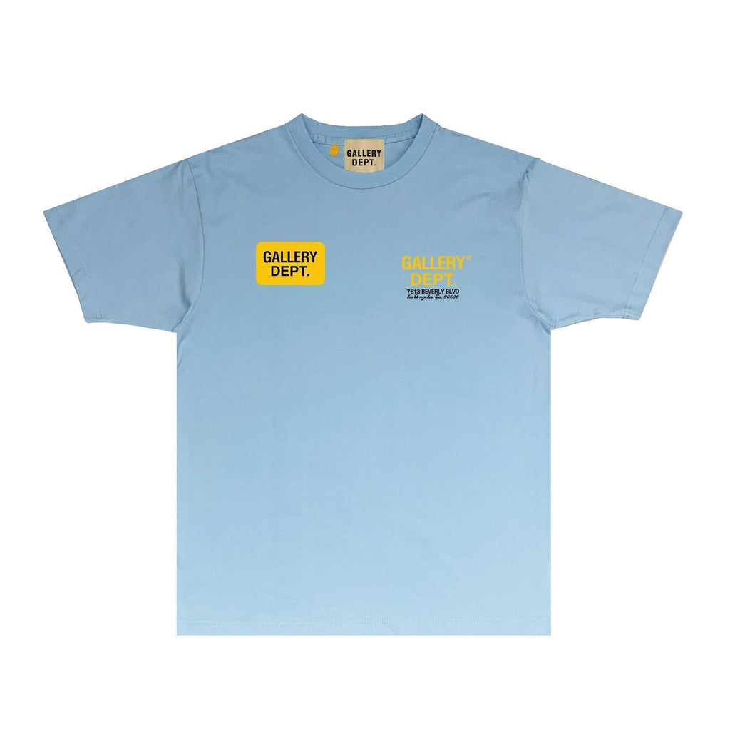 Gallery Dept T Shirts Fashion Brand Tee Shirt Short Sleeve T-shirt Blouse