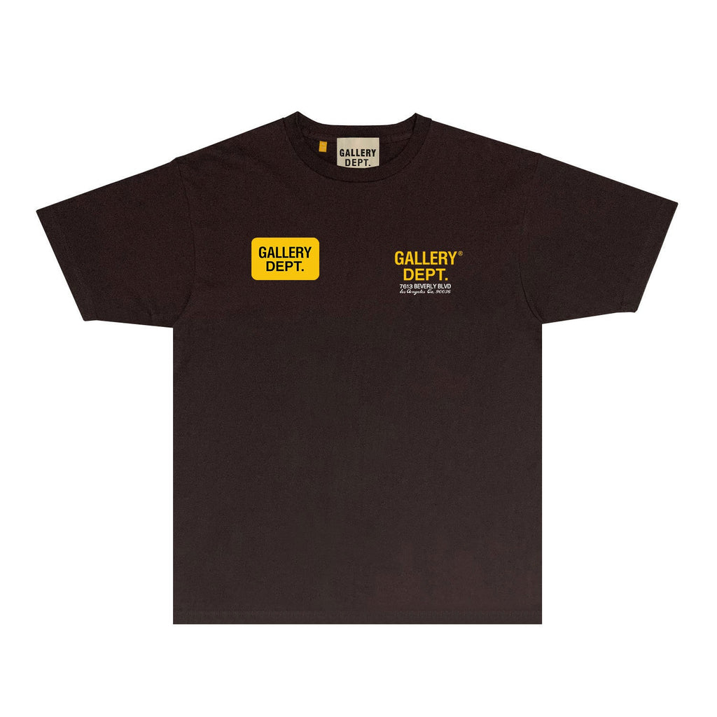 Gallery Dept T Shirts Fashion Brand Tee Shirt Short Sleeve T-shirt Blouse