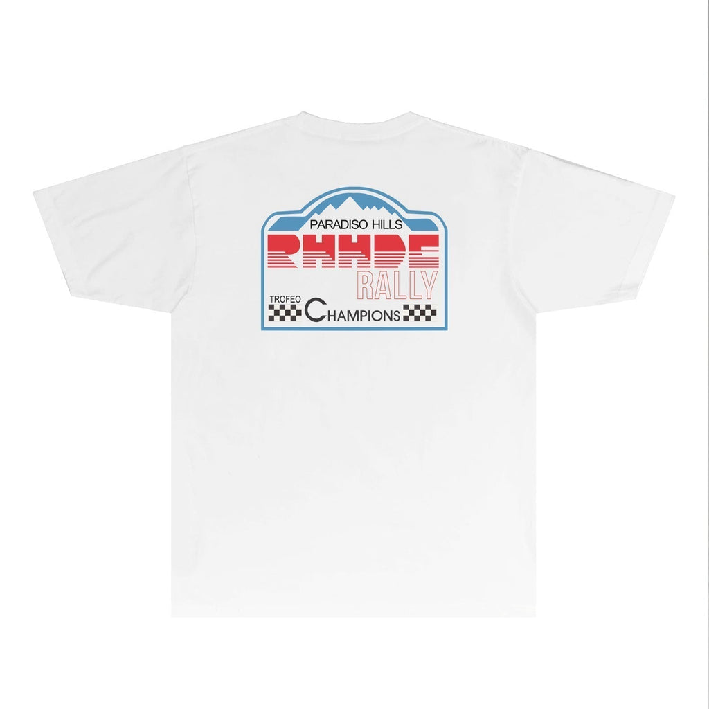Rhude T-shirts Printed Trendy Pure Cotton