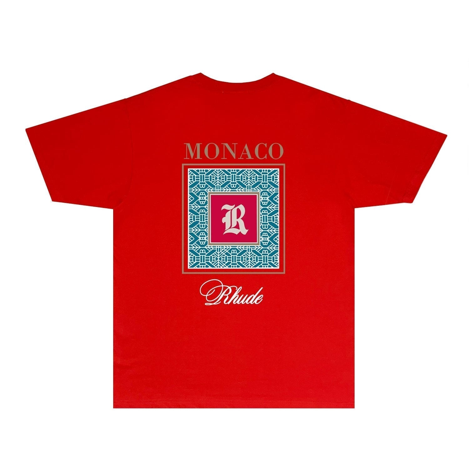 Rhude T-shirts Printed Trendy Pure Cotton